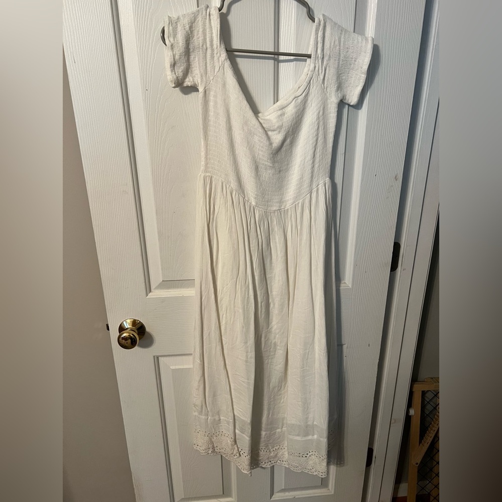 Roxy white dress